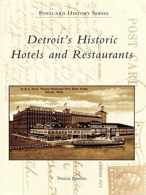 cover image of Detroit's Historic Hotels and Restaurants